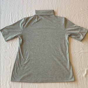 Grey Turtleneck T-shirt